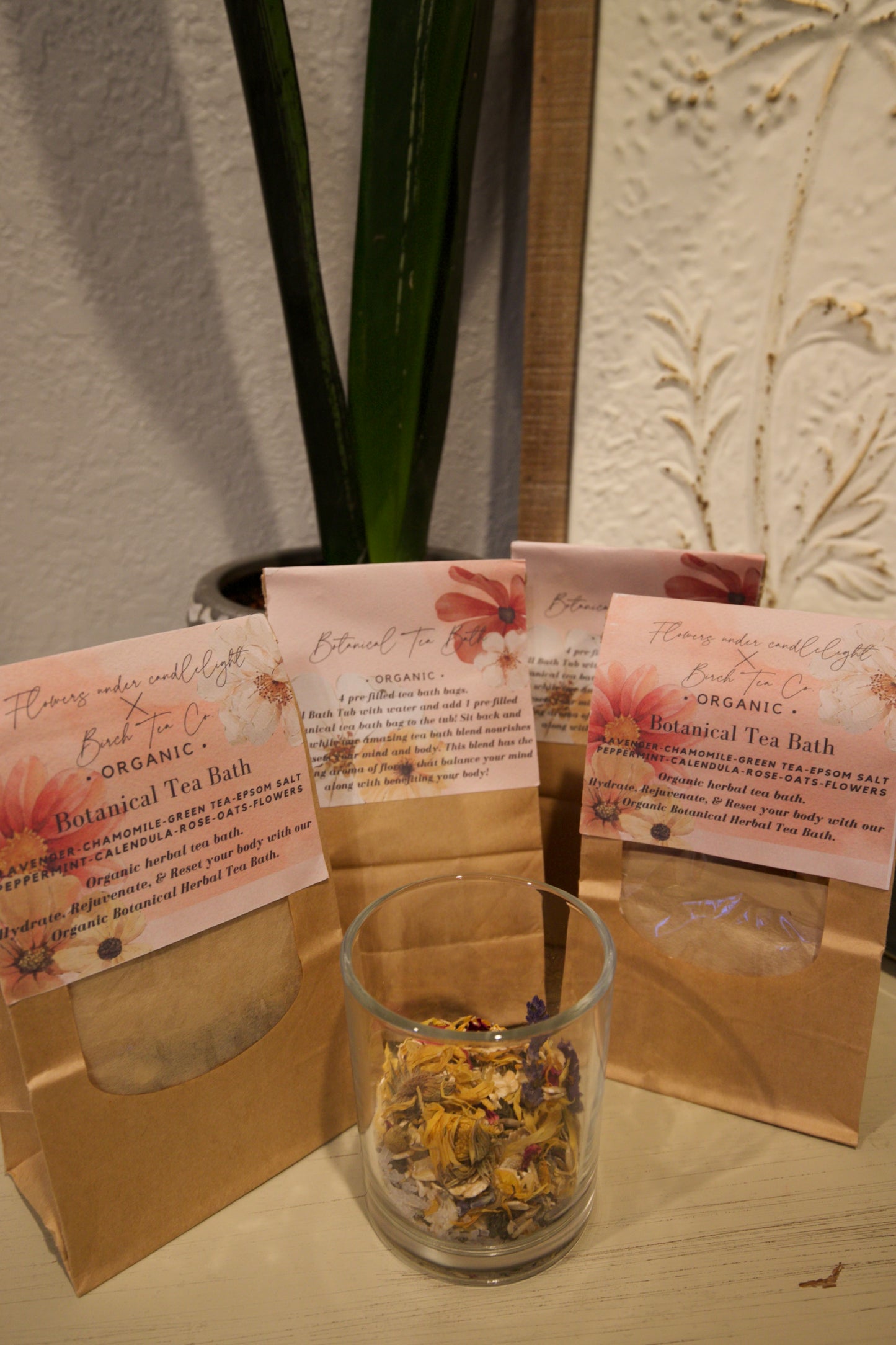 Botanical Bath Teas
